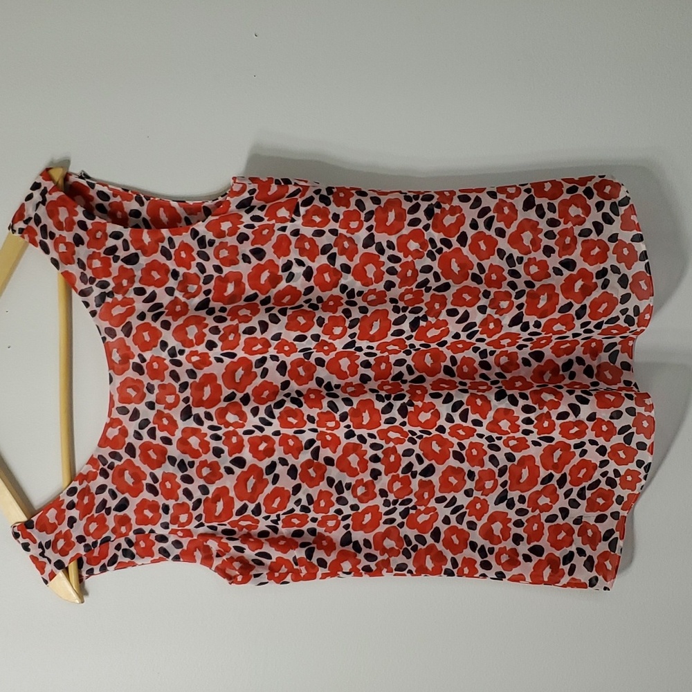 CAbi | Flipside Reversible Ruffle Tank Top | Small - Picture 2 of 7